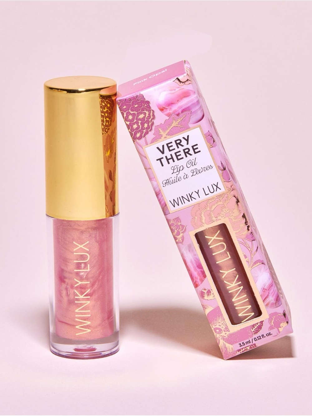 WINKY LUX Very There Lip Oil — Pink Opal Shimmer